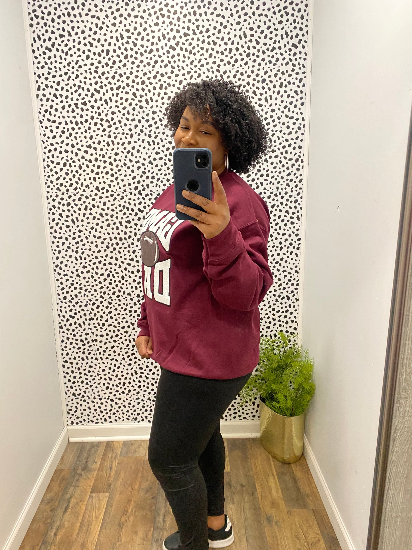 Burgundy Game Day