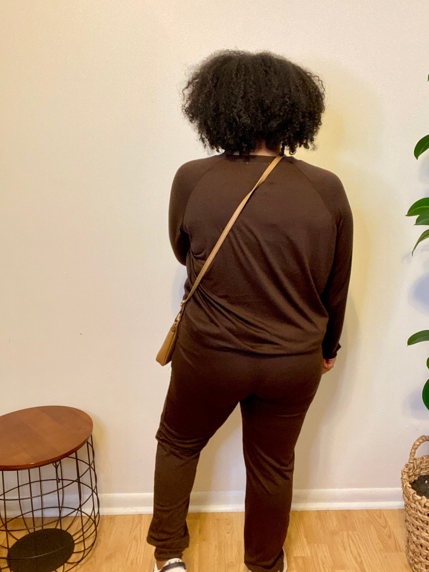 Brown Jogger Set