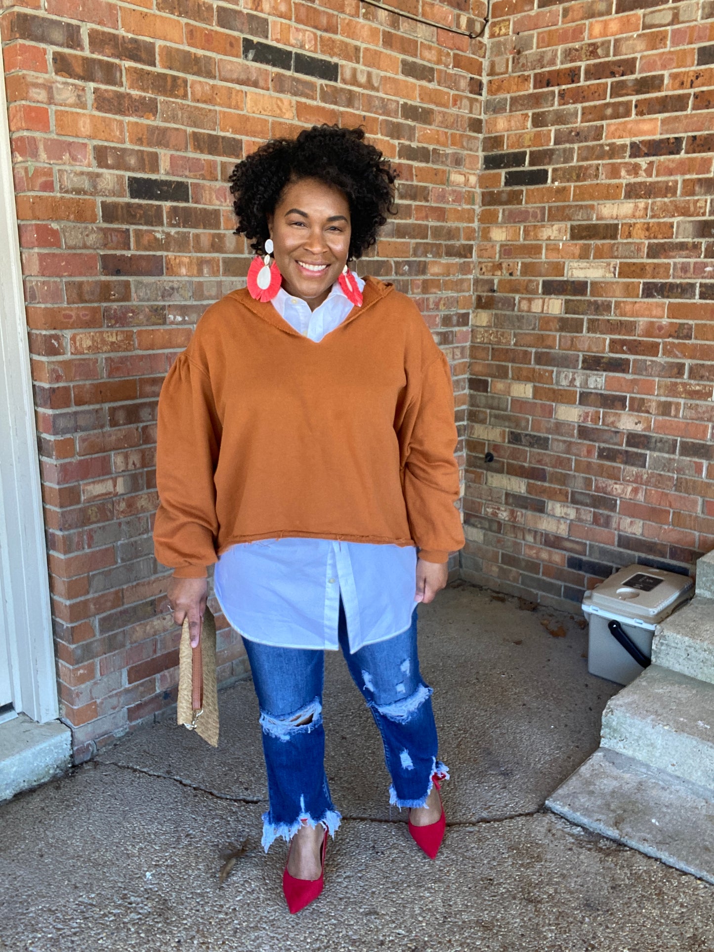 Almond Girlfriend Hoodie