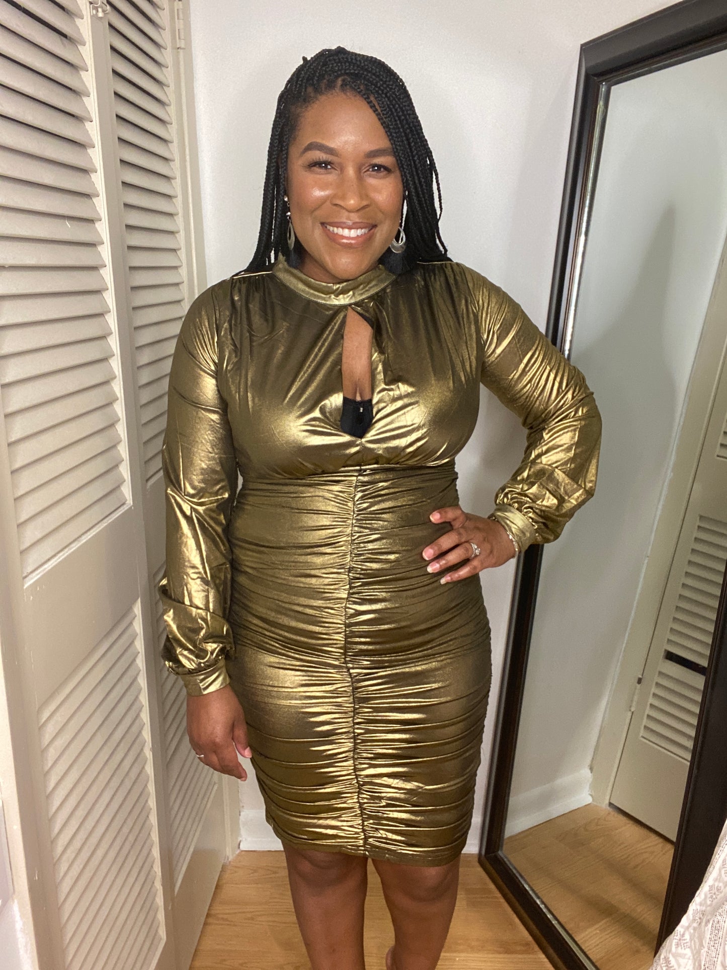 Bodycon Shimmer Dress