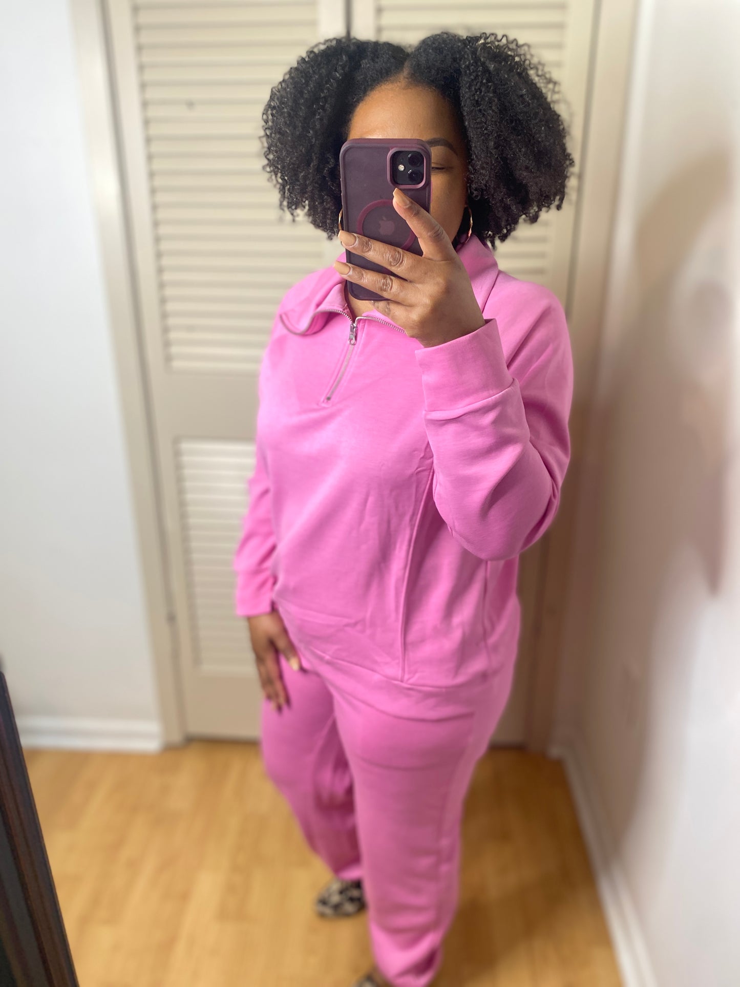 Pink Scuba Joggers Set
