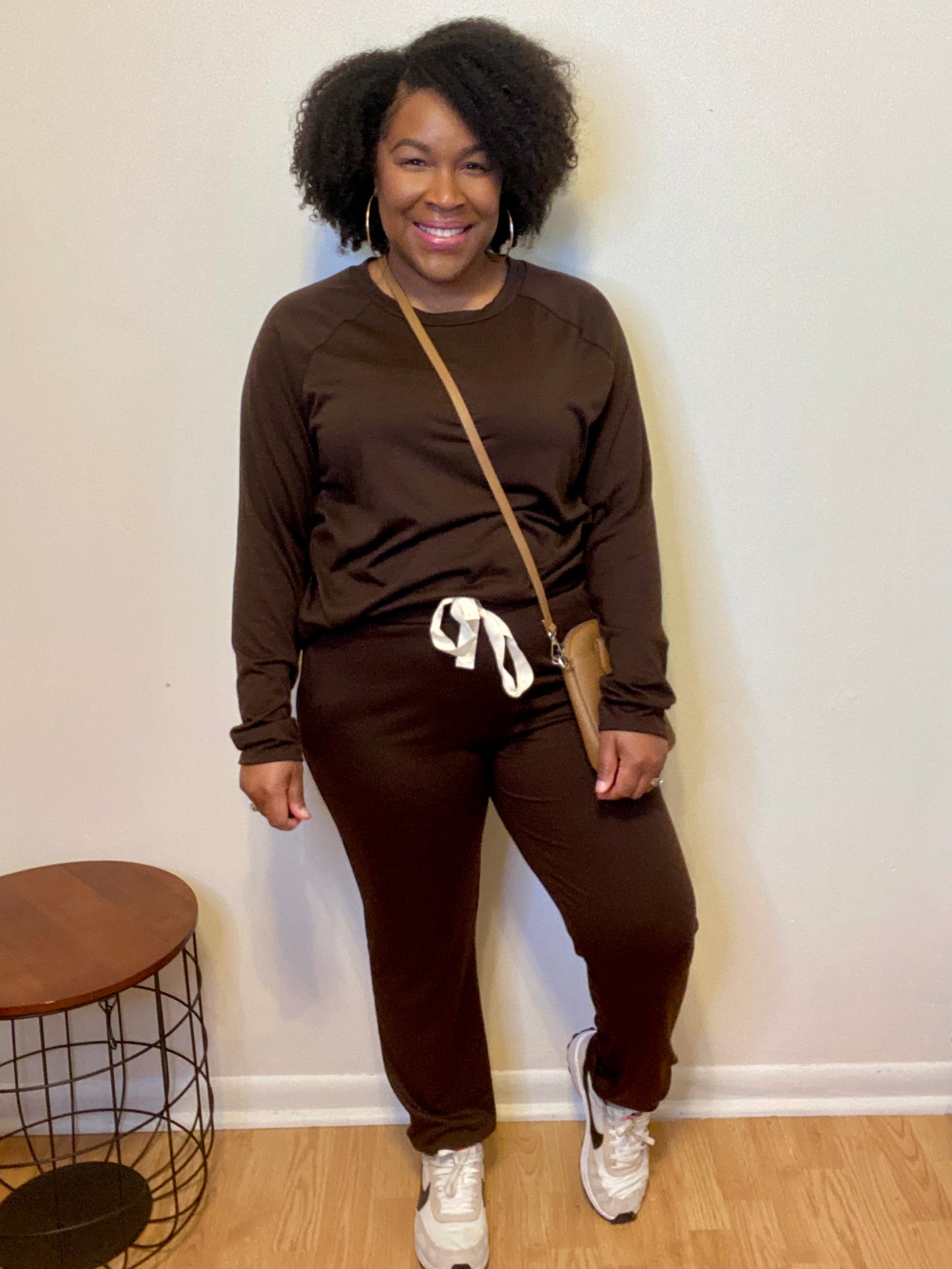 Brown Jogger Set