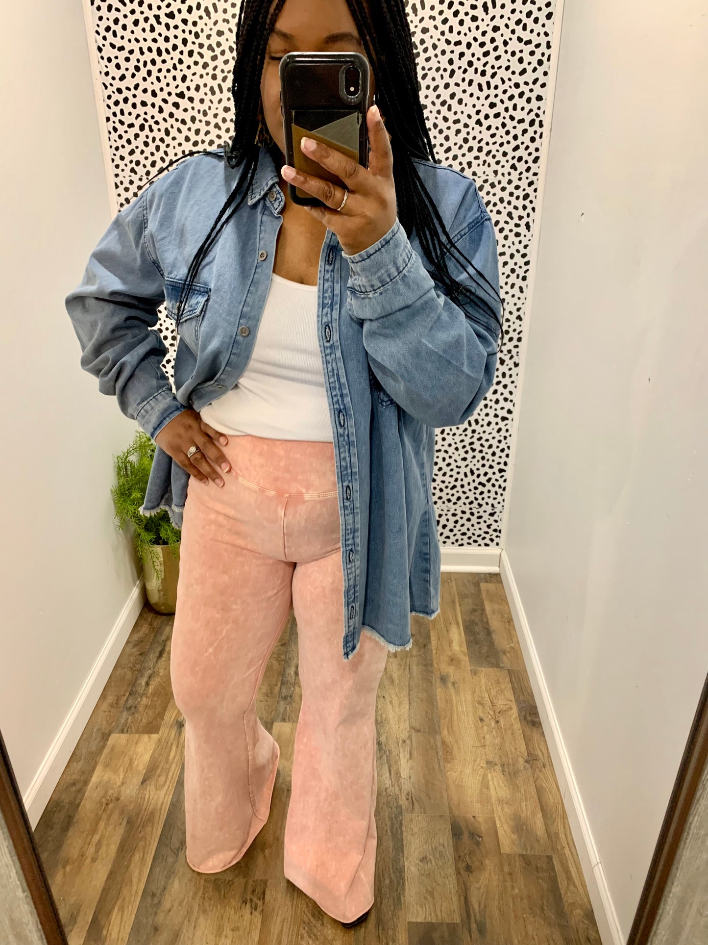 Rose Acid Wash Bells