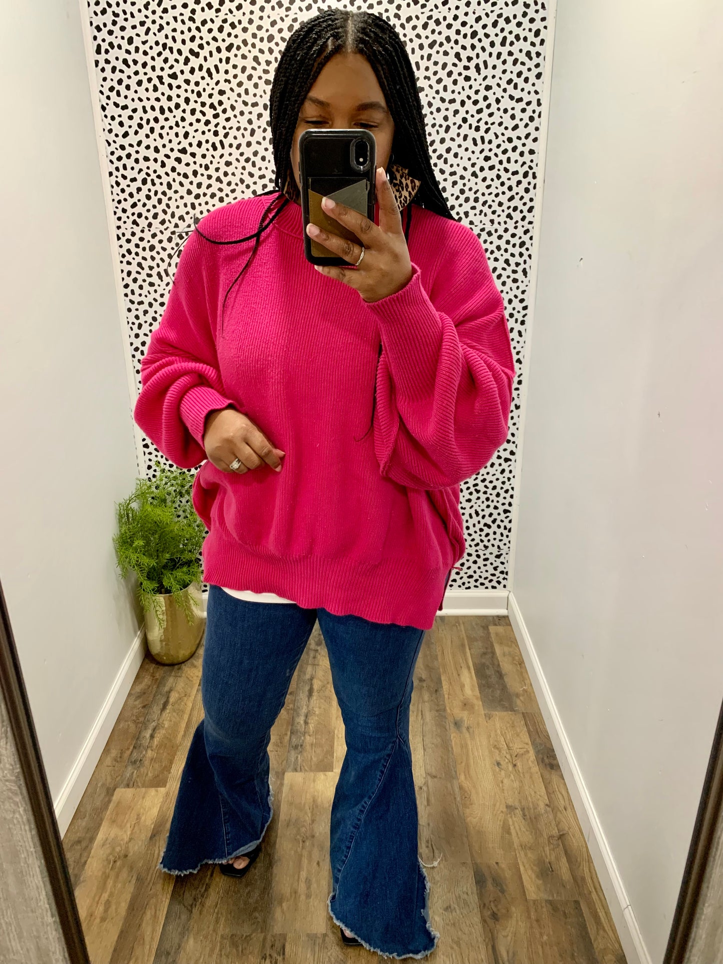 Hot Pink Sweater