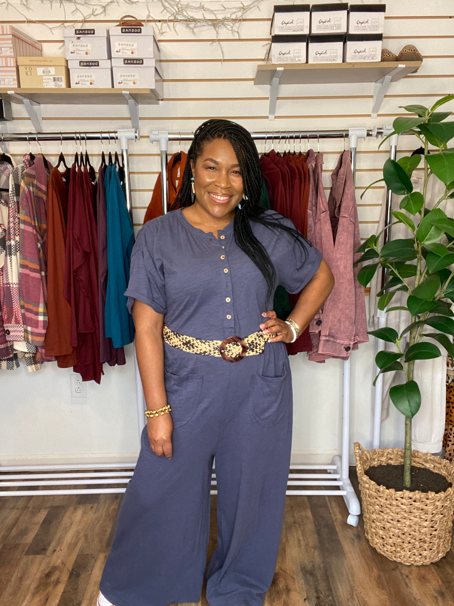 Midnight Knit Jumpsuit