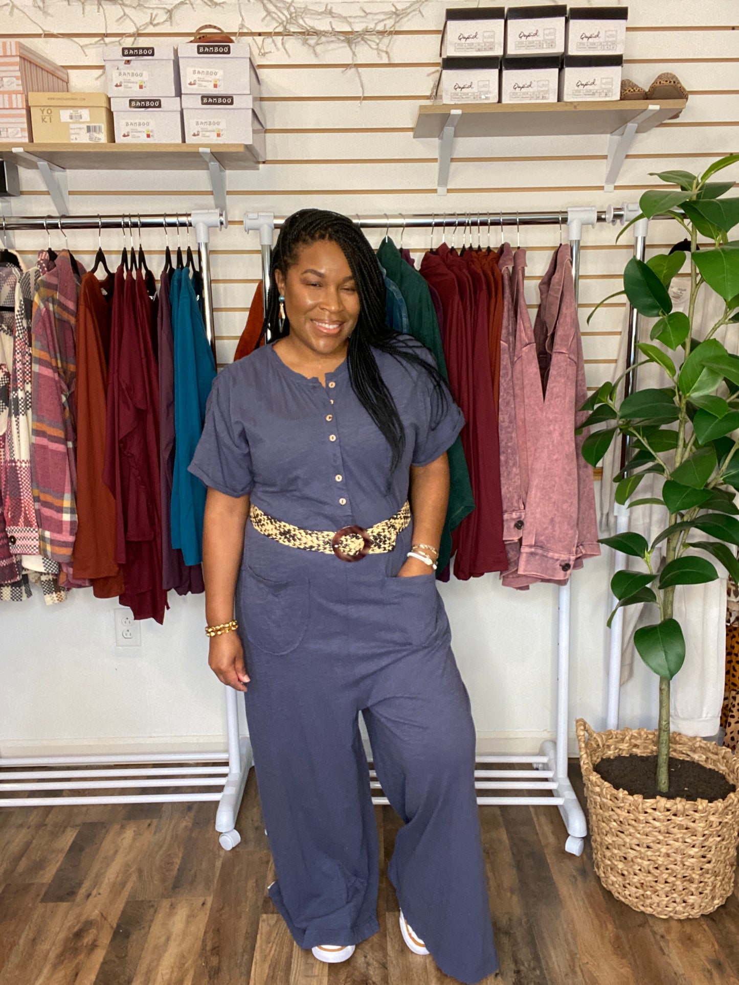 Midnight Knit Jumpsuit