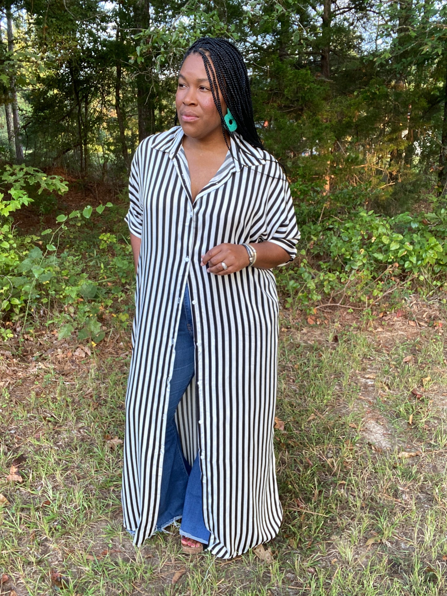 It's a Vibe Shirt Dress