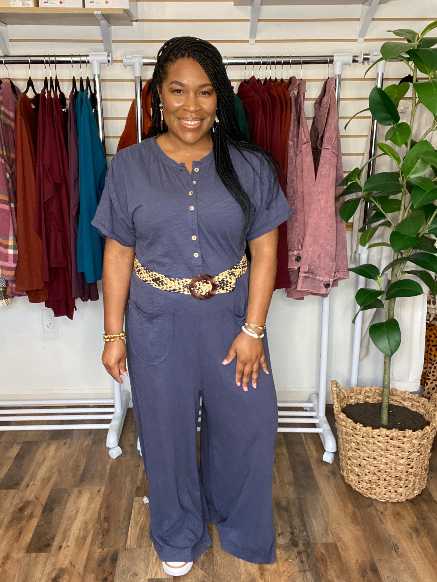 Midnight Knit Jumpsuit