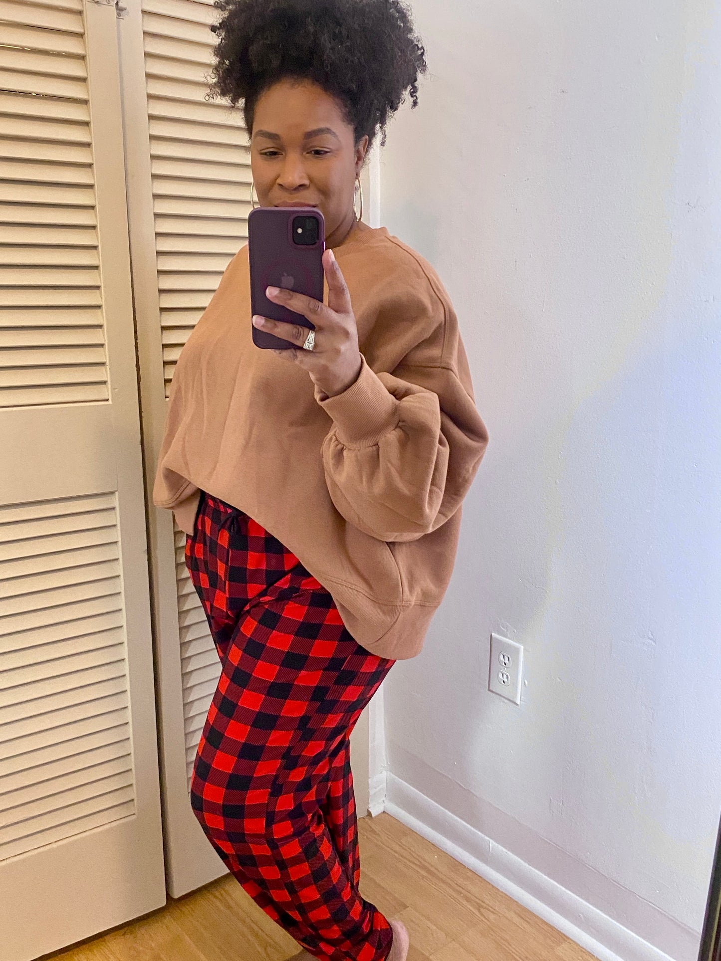 Buffalo Plaid Jogger