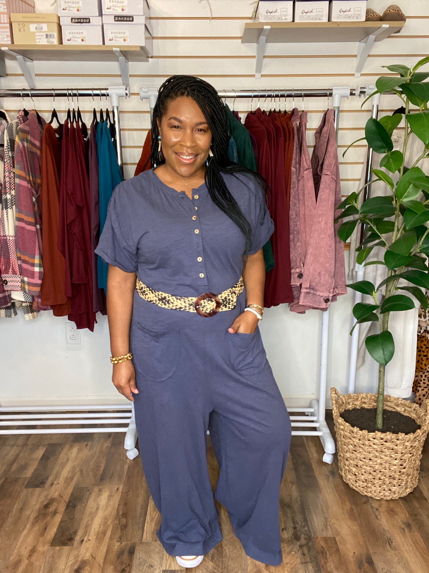 Midnight Knit Jumpsuit