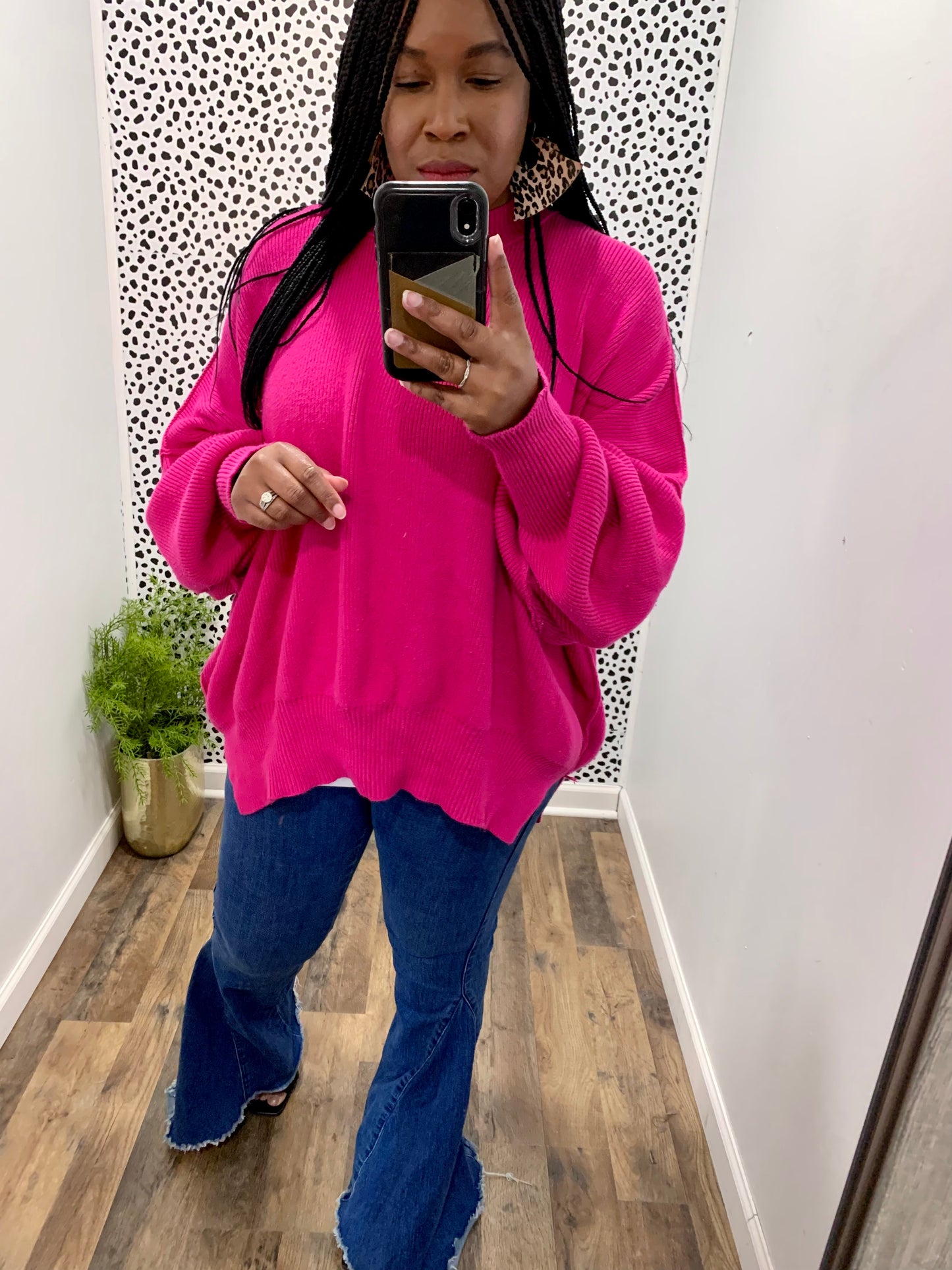 Hot Pink Sweater