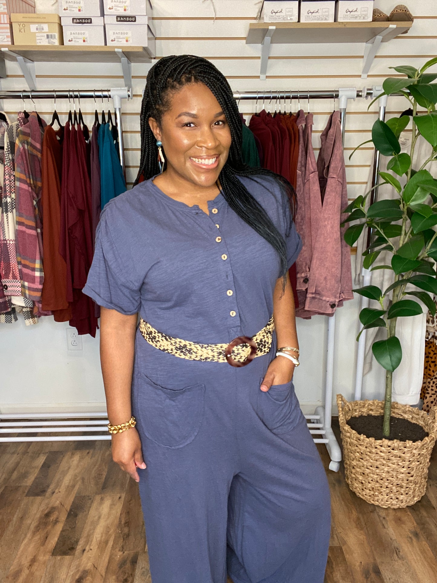 Midnight Knit Jumpsuit