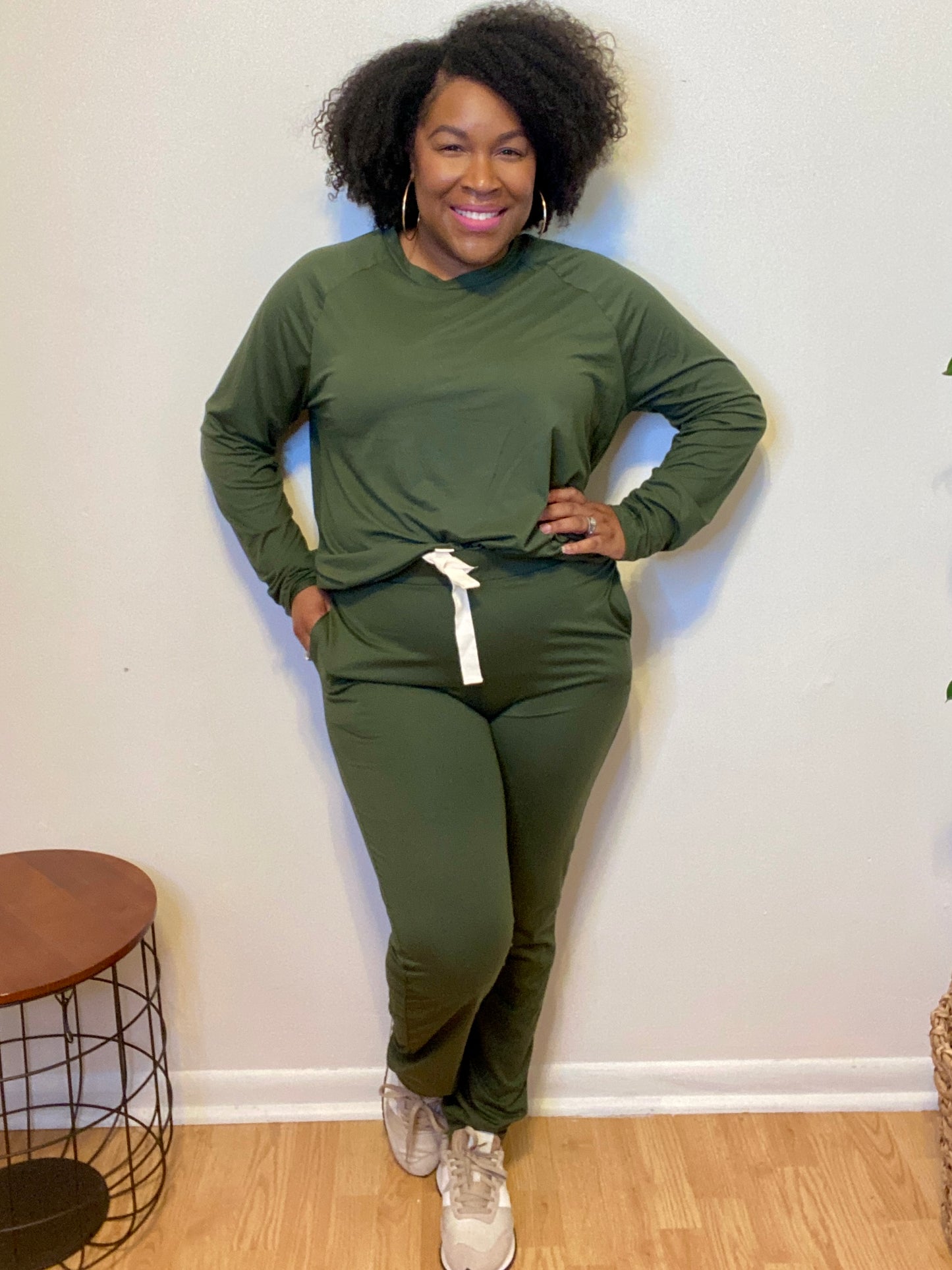 Olive Jogger Set