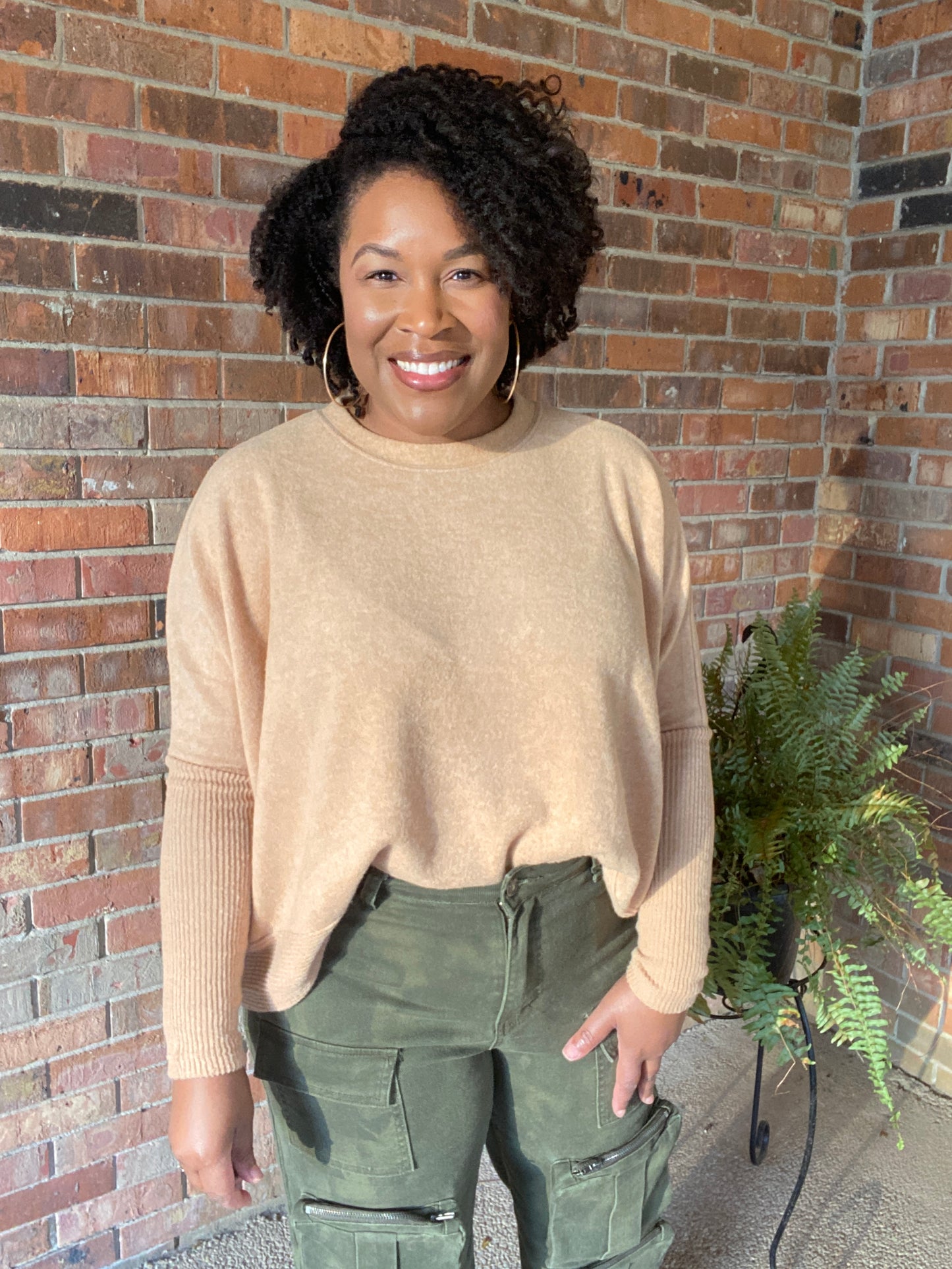 Brush Dolman Sweater