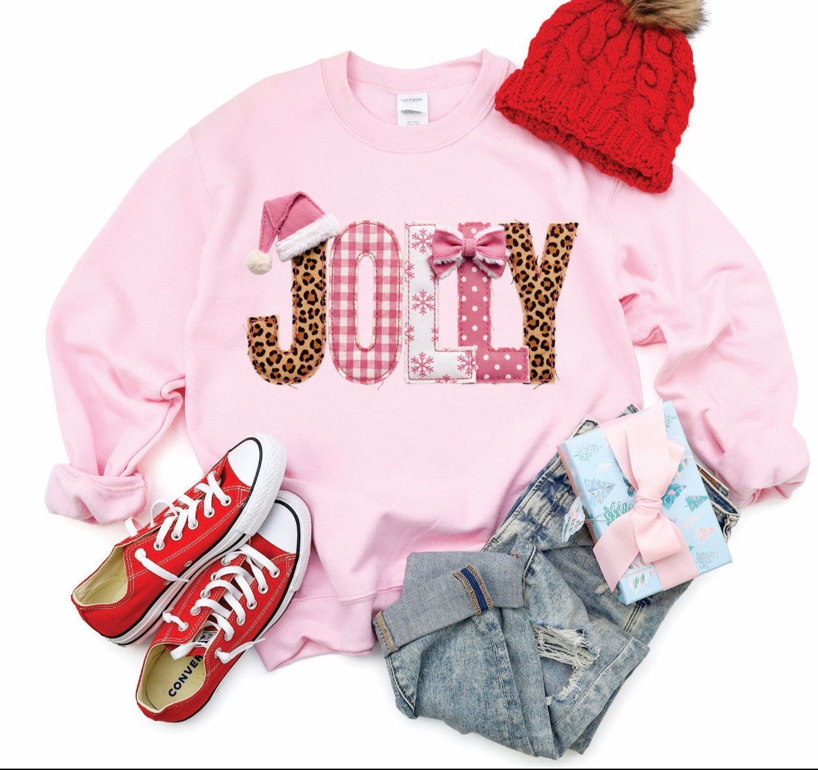 Jolly Leopard Sweatshirt/Tee *DEAL DAYS DEAL*