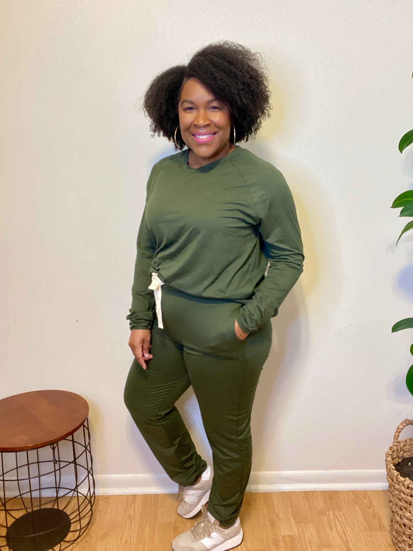 Olive Jogger Set