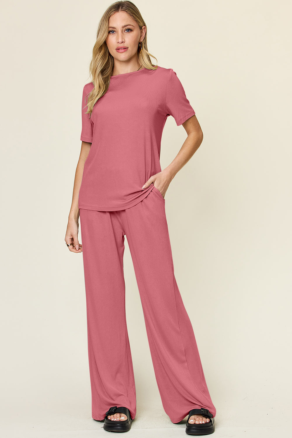 Pre-order: The Perfect Wide Leg Pants Set