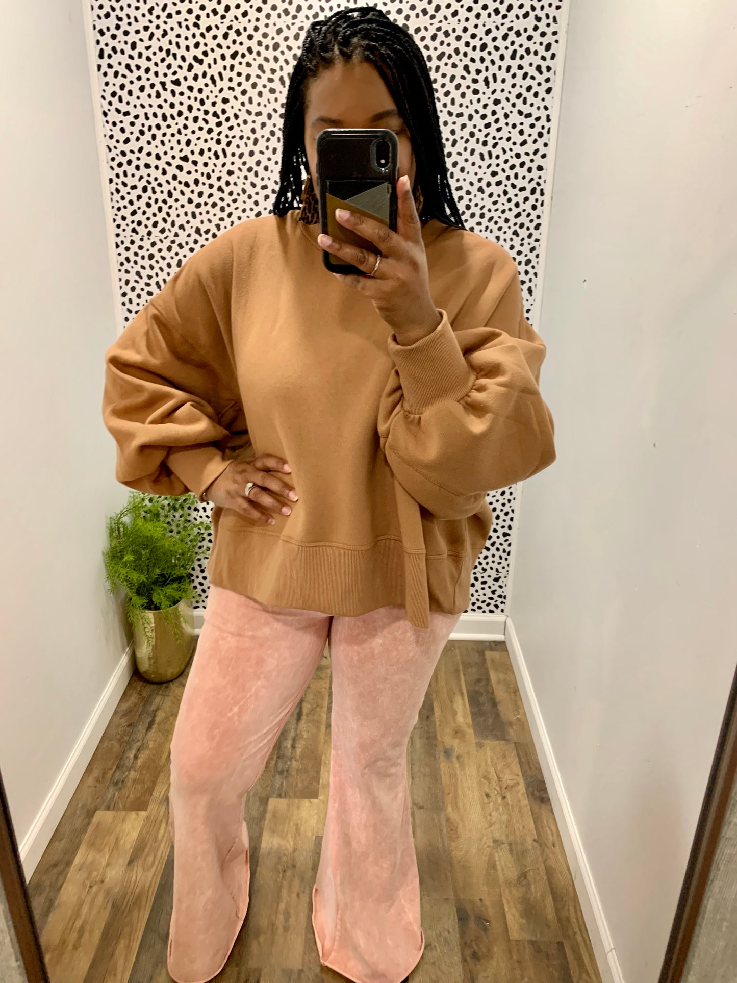 Rose Acid Wash Bells