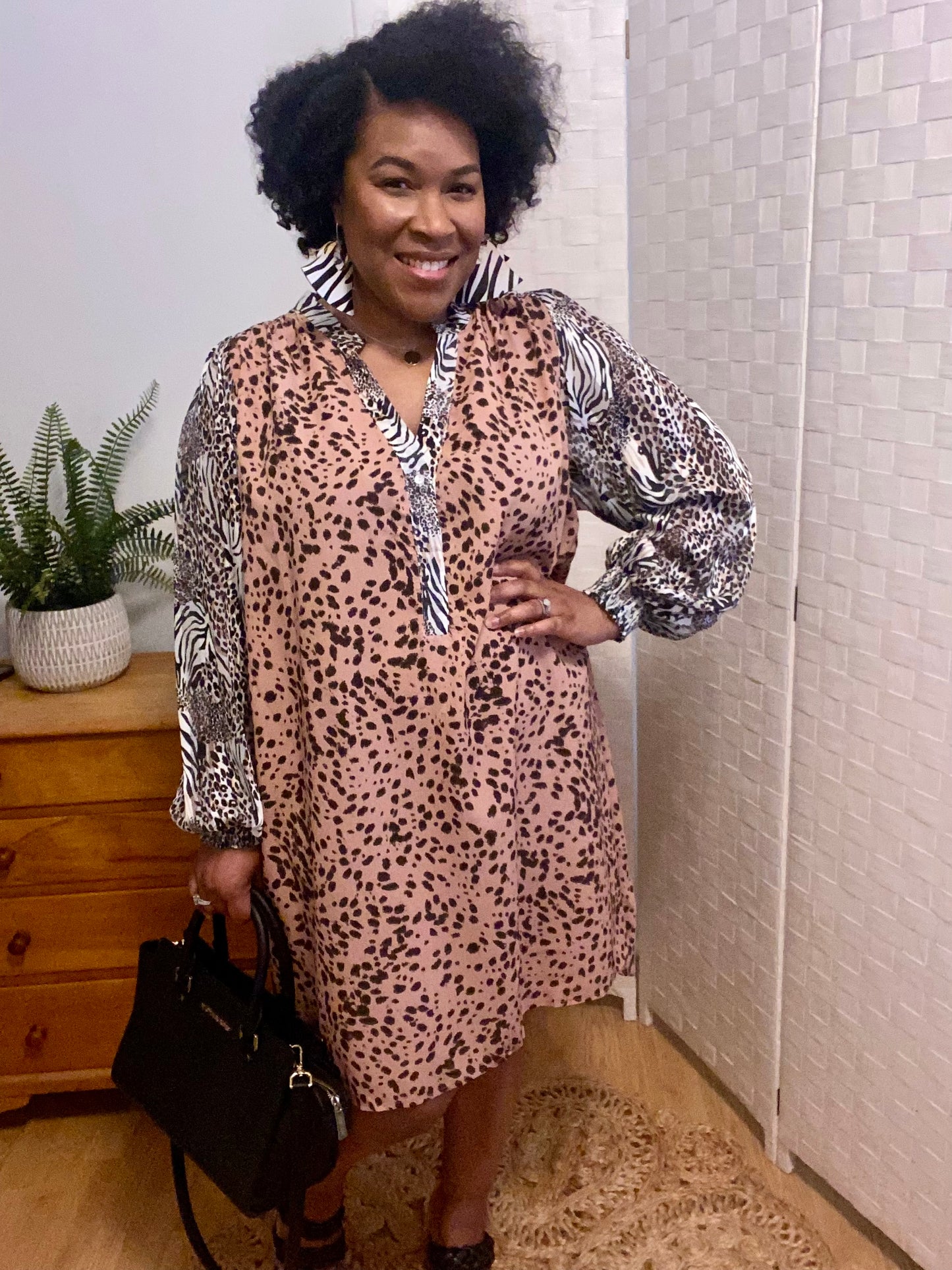 Puff Sleeve Dress