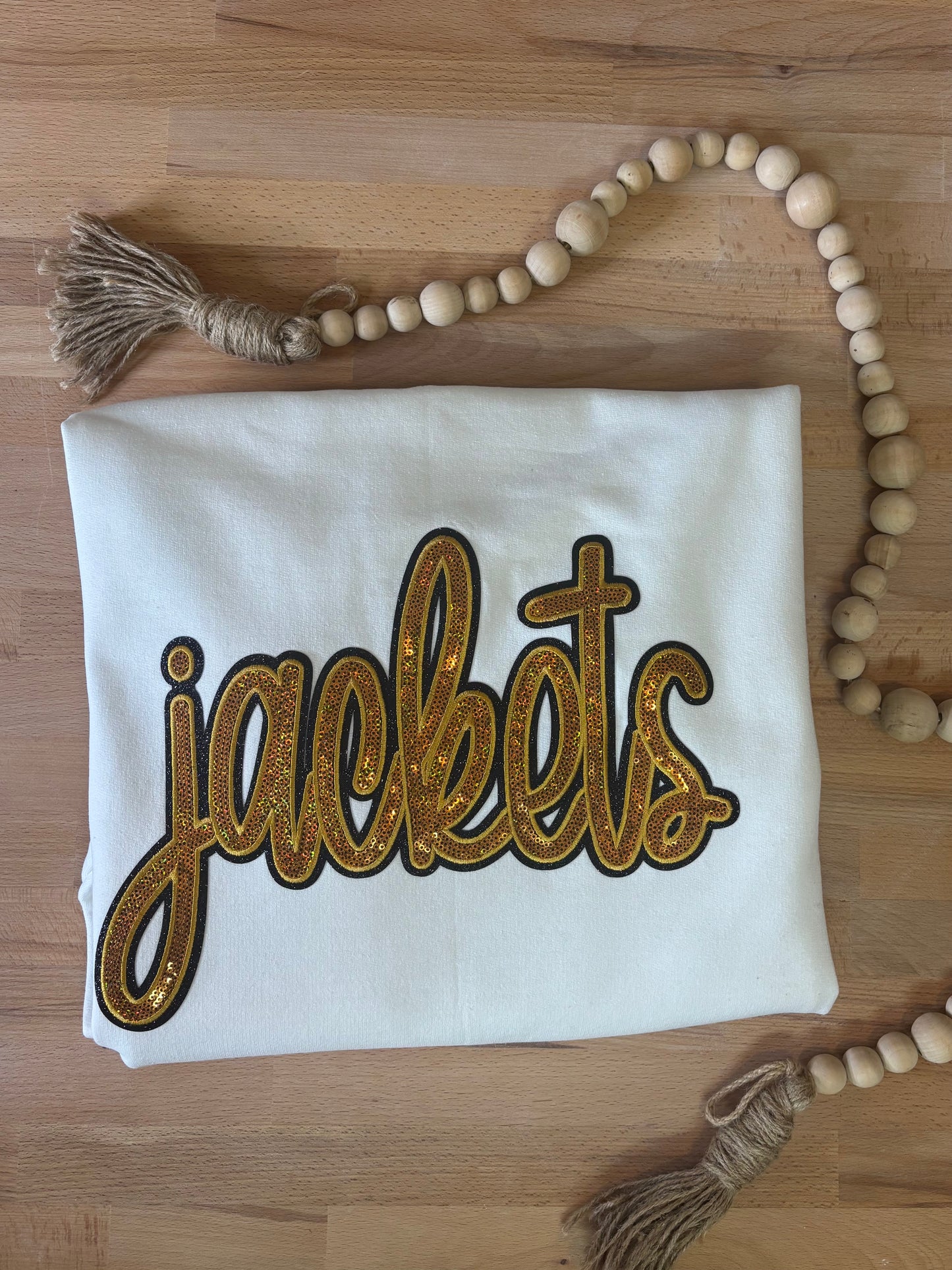 Yellowjacket Sequin Sweatshirt