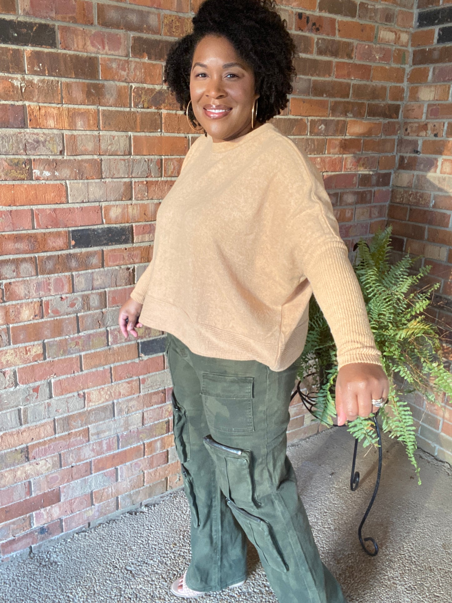 Brush Dolman Sweater