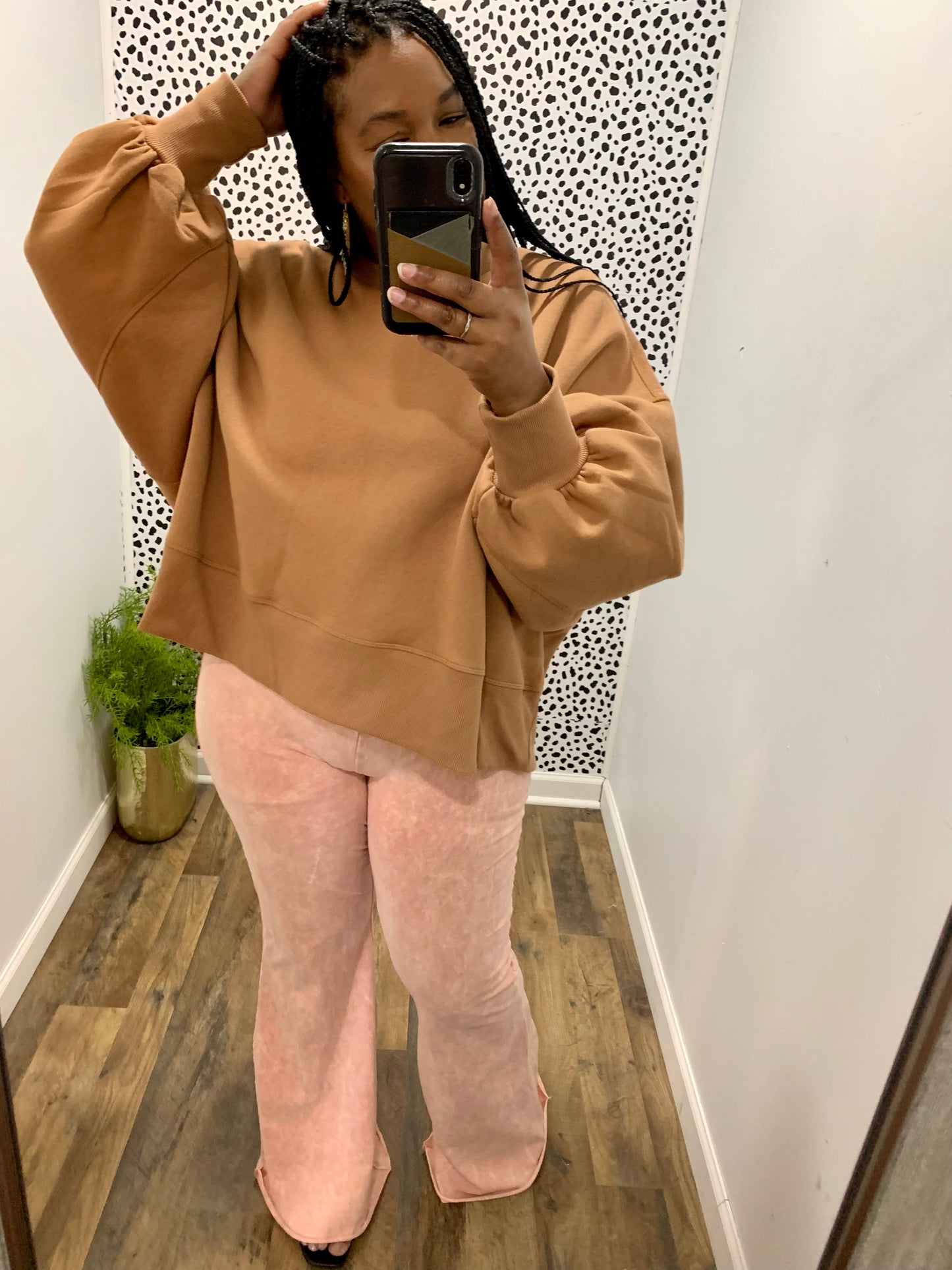 Rose Acid Wash Bells