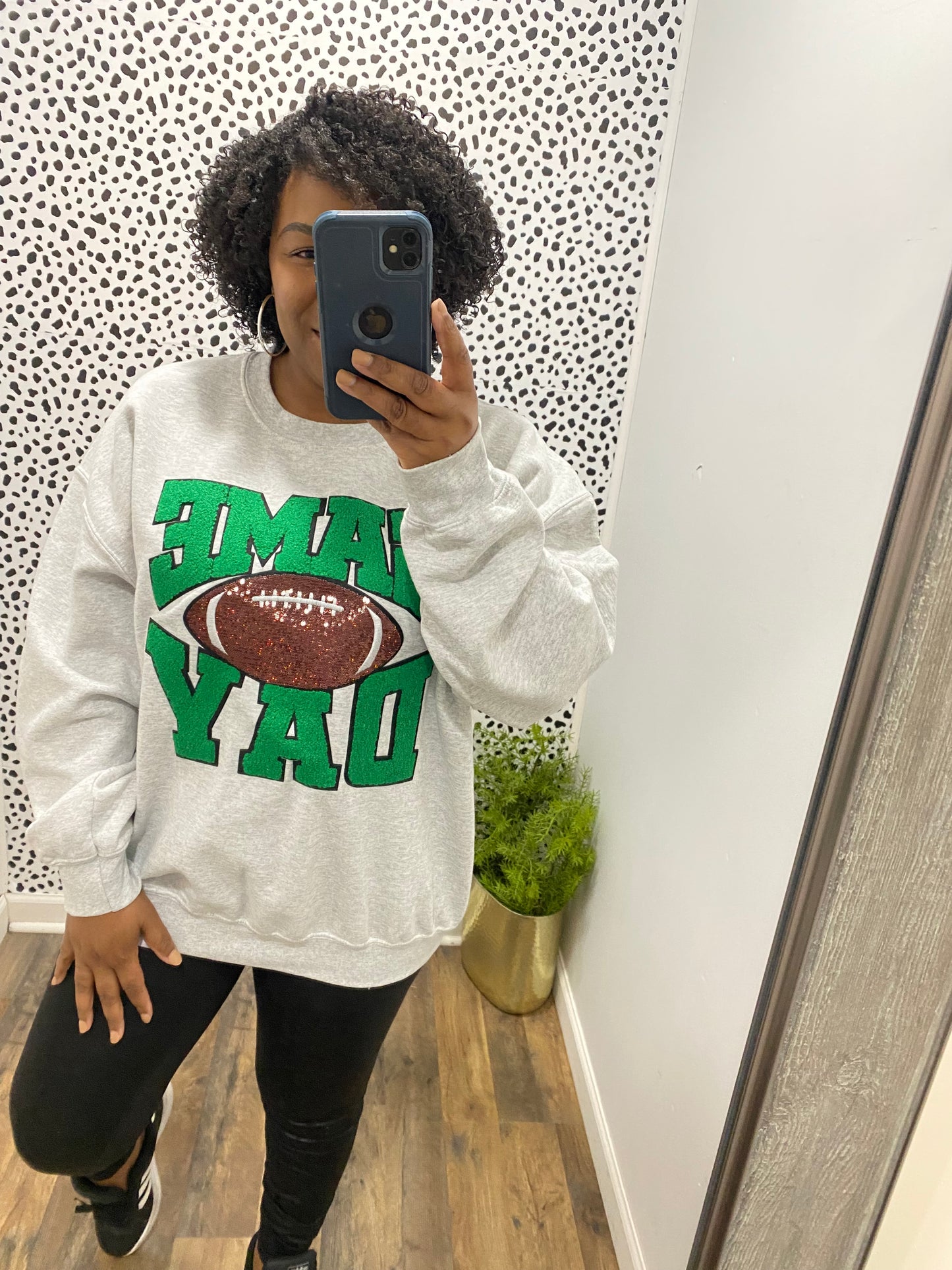 Green Game Day Sweatshirt