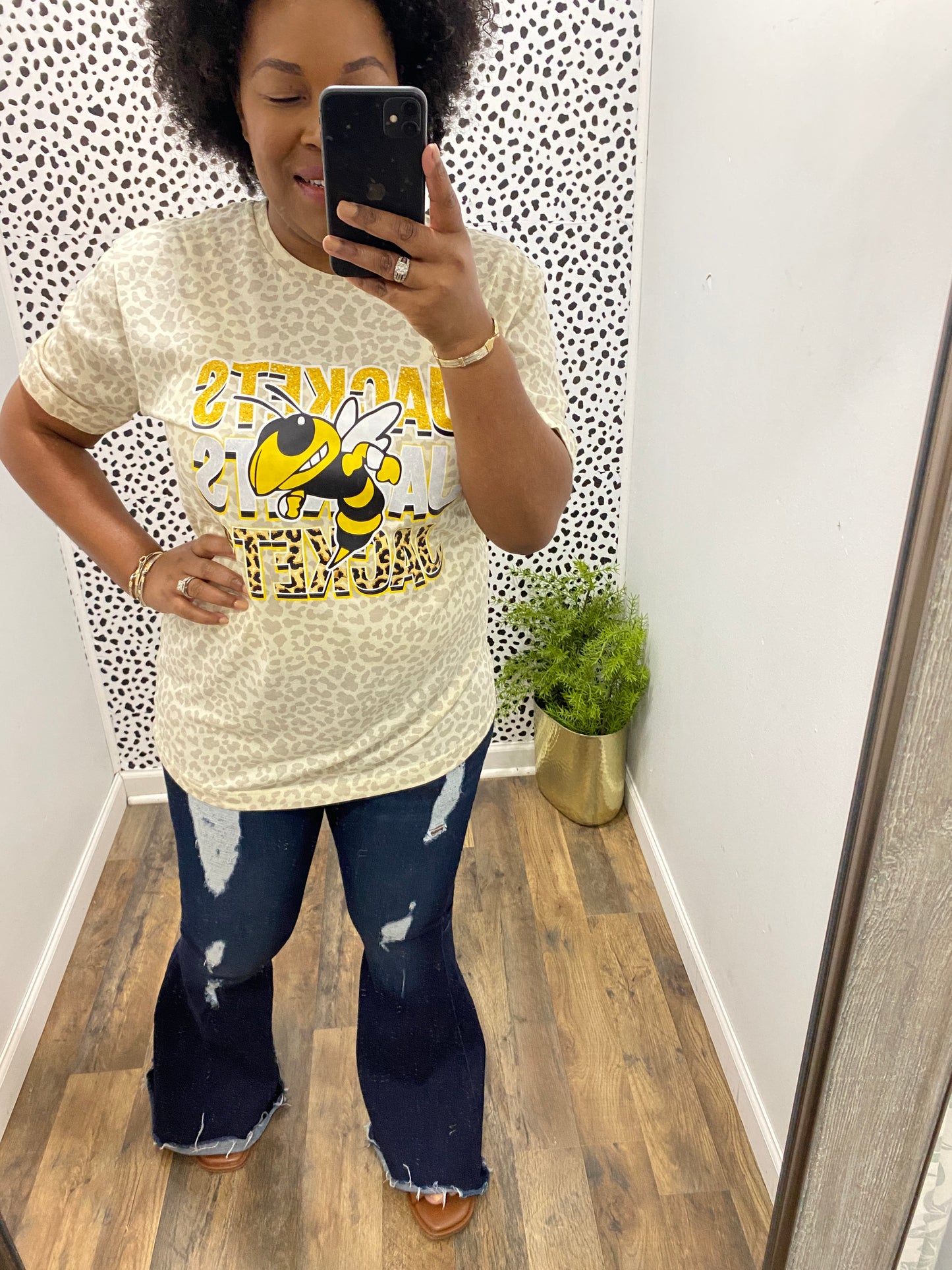 Leopard Yellow Jackets