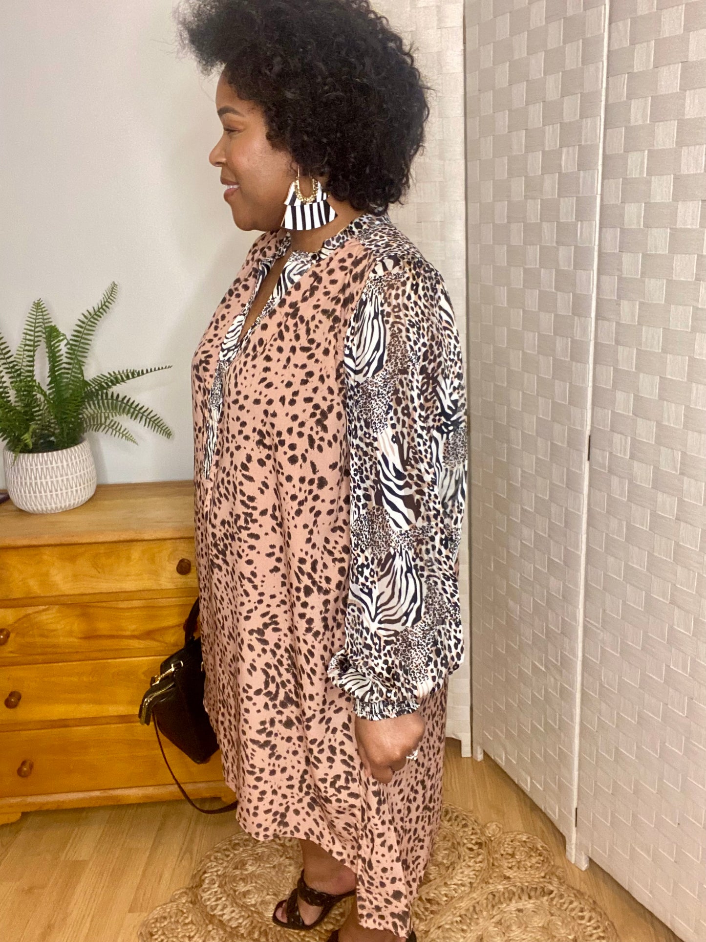 Puff Sleeve Dress