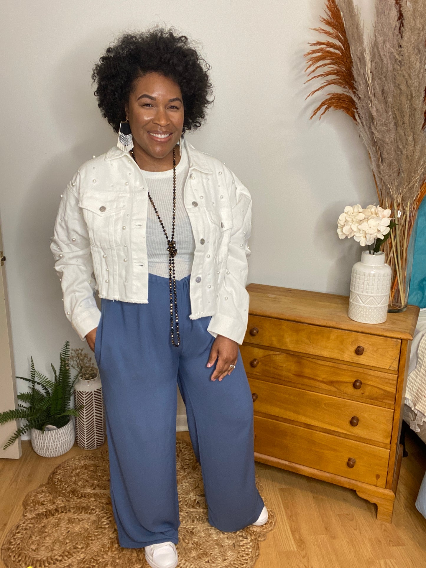 Pearl Denim Jacket