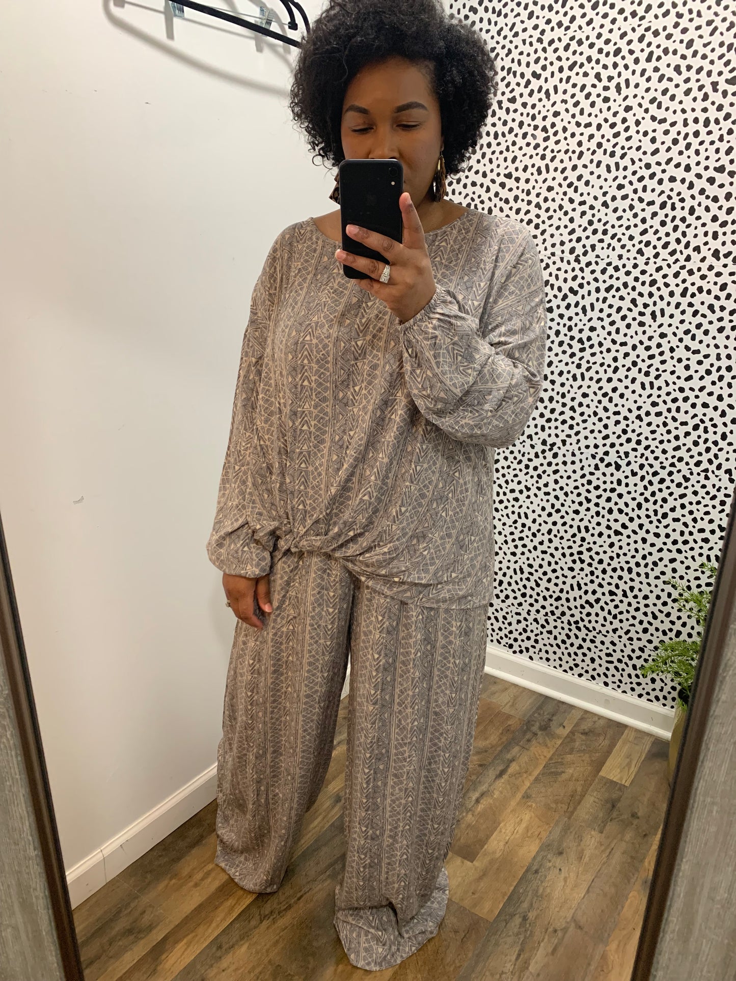 Aztec Print 2 Piece Set