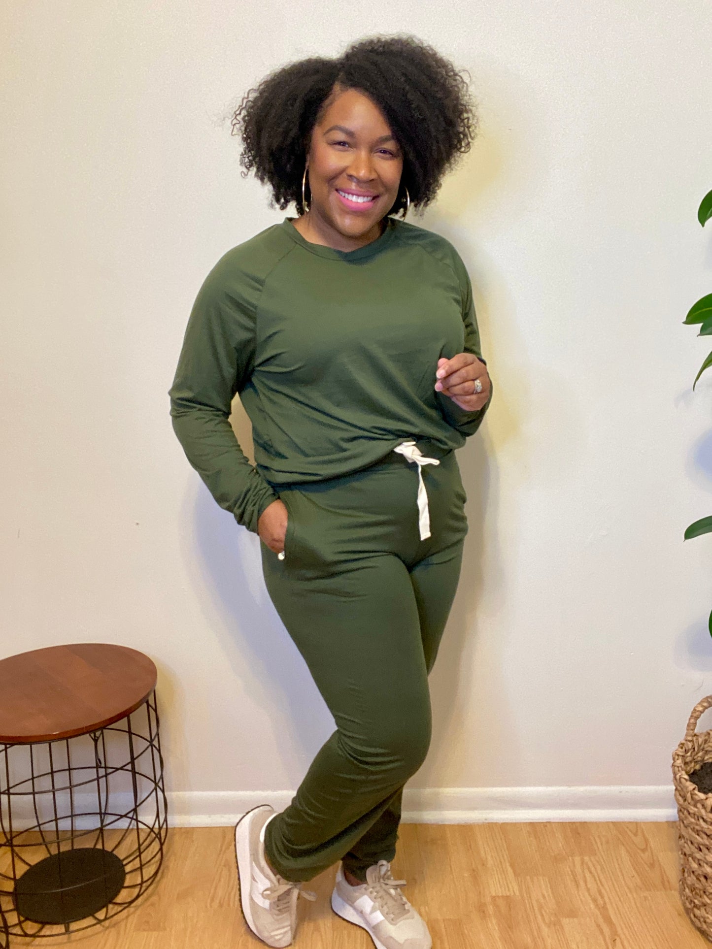 Olive Jogger Set