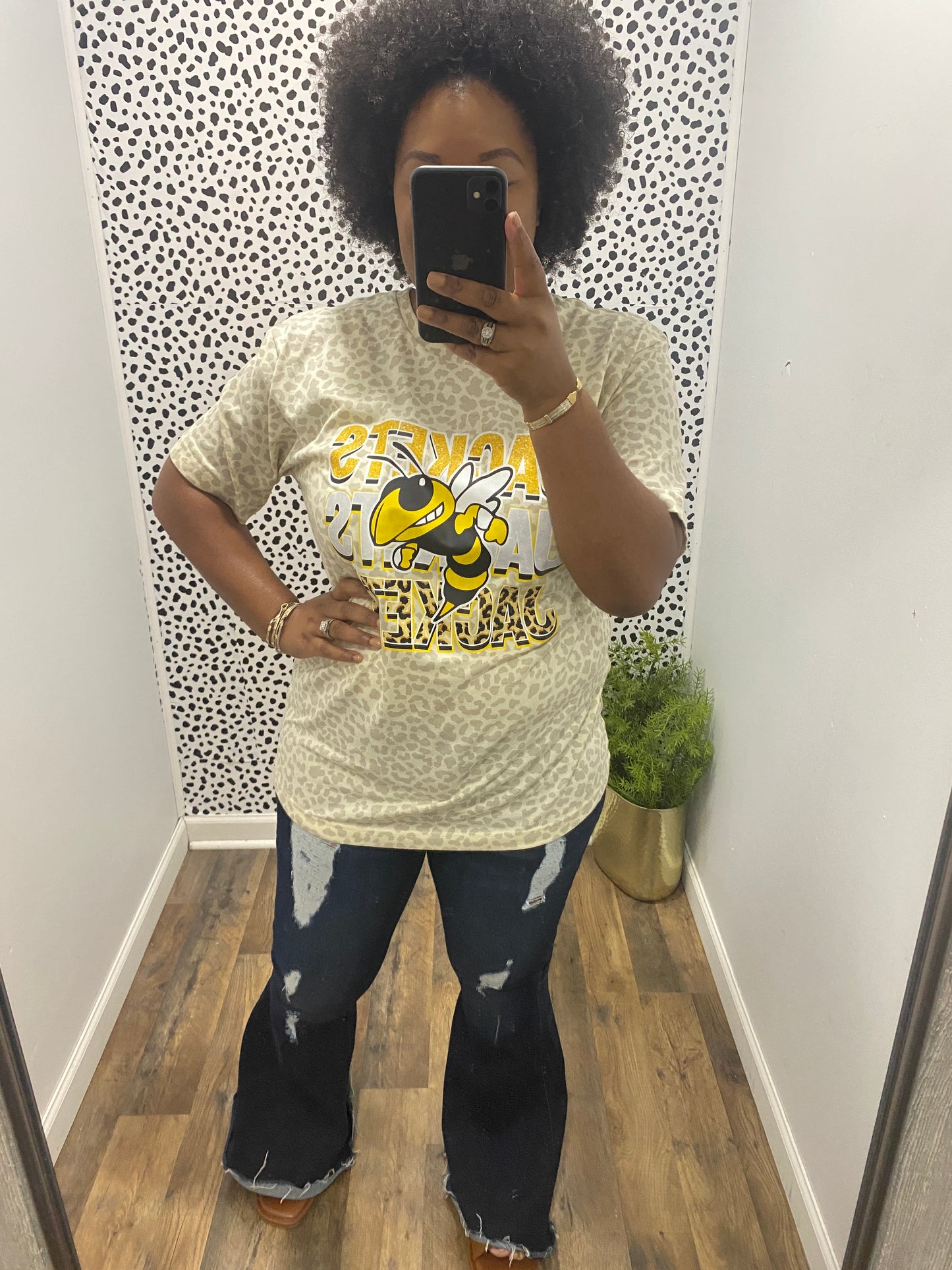 Leopard Yellow Jackets