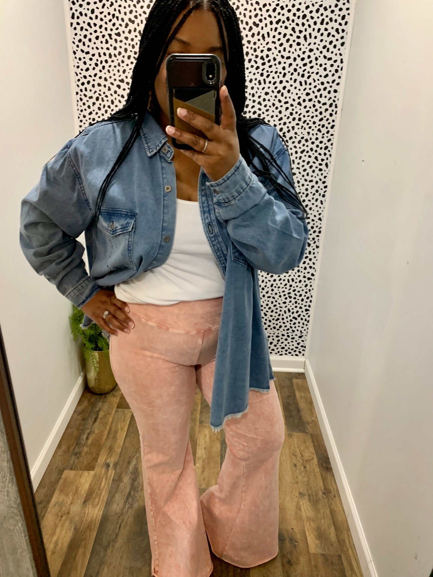 Rose Acid Wash Bells