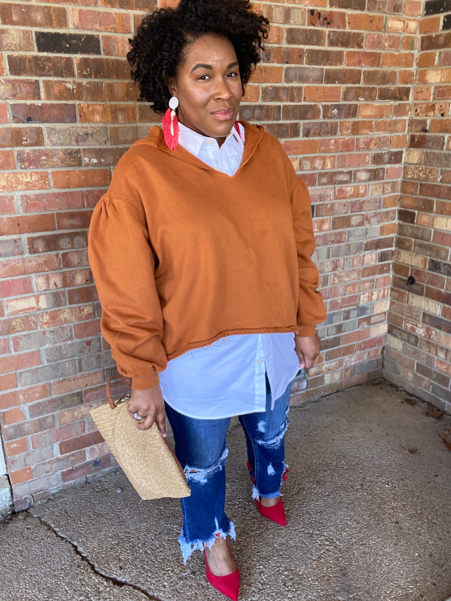 Almond Girlfriend Hoodie