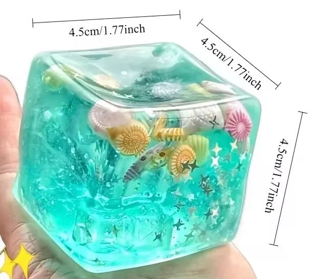 Under The Sea Cube Squishy - Pre Order - June 1-5 Shipment*