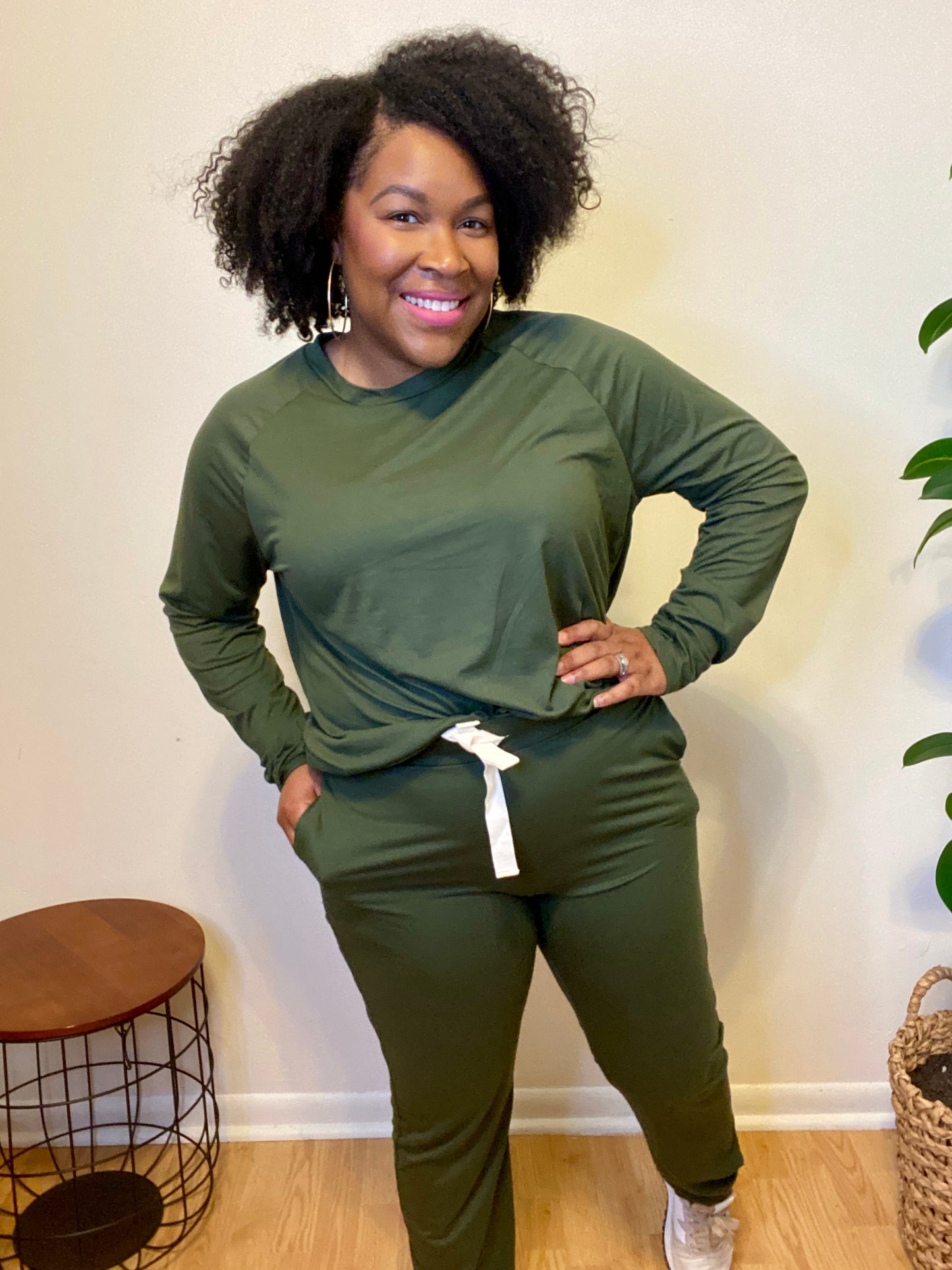Olive Jogger Set