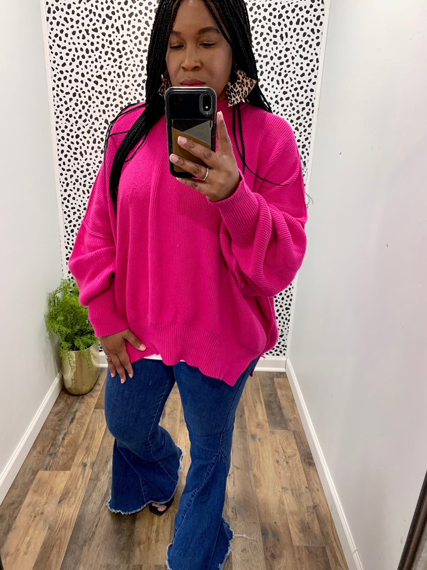 Hot Pink Sweater