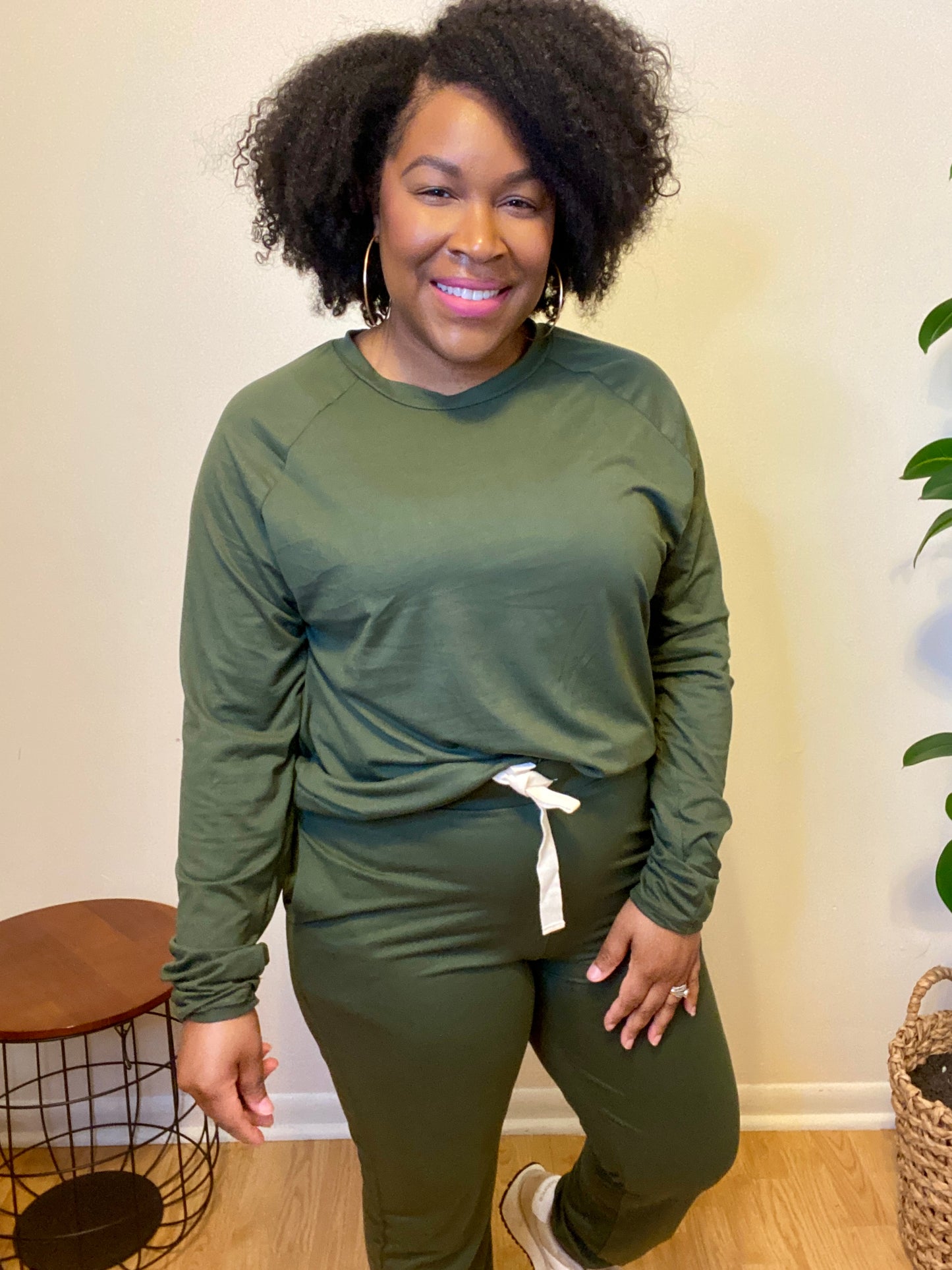 Olive Jogger Set