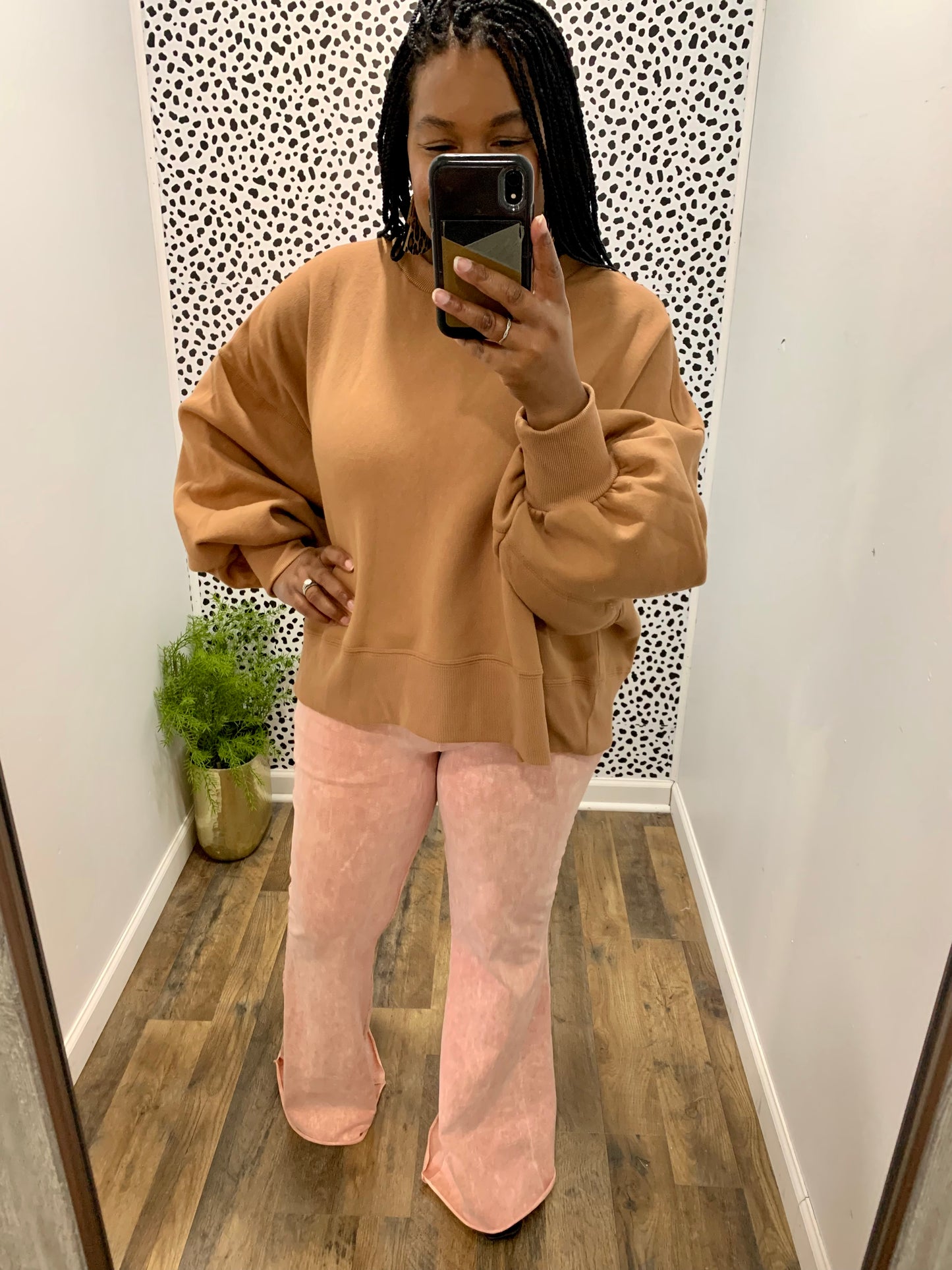 Rose Acid Wash Bells