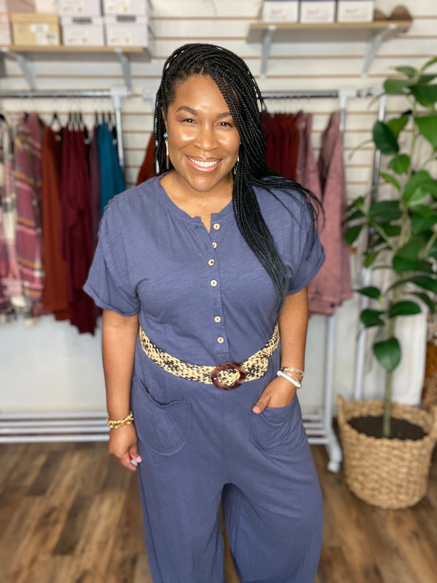 Midnight Knit Jumpsuit