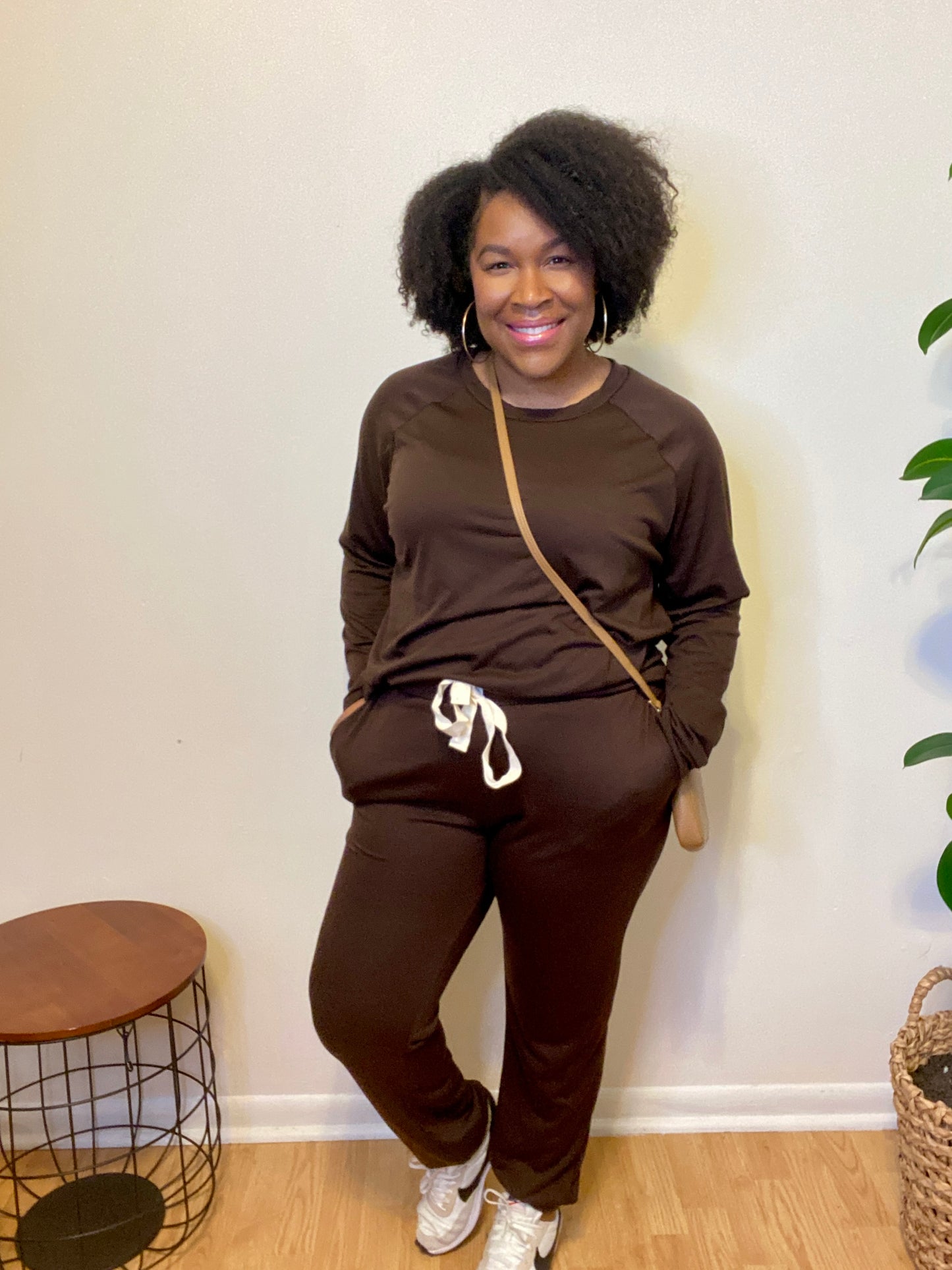 Brown Jogger Set
