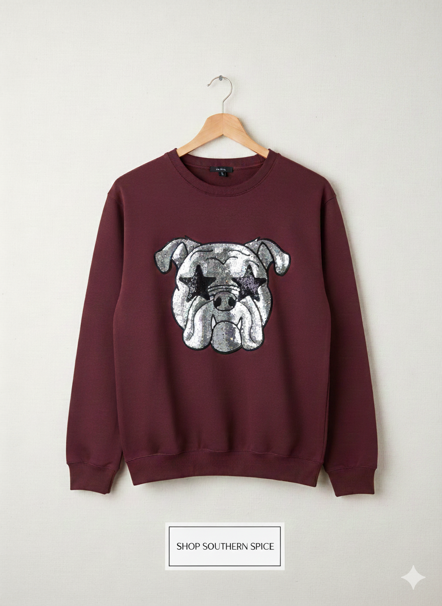 Sequin Bulldog