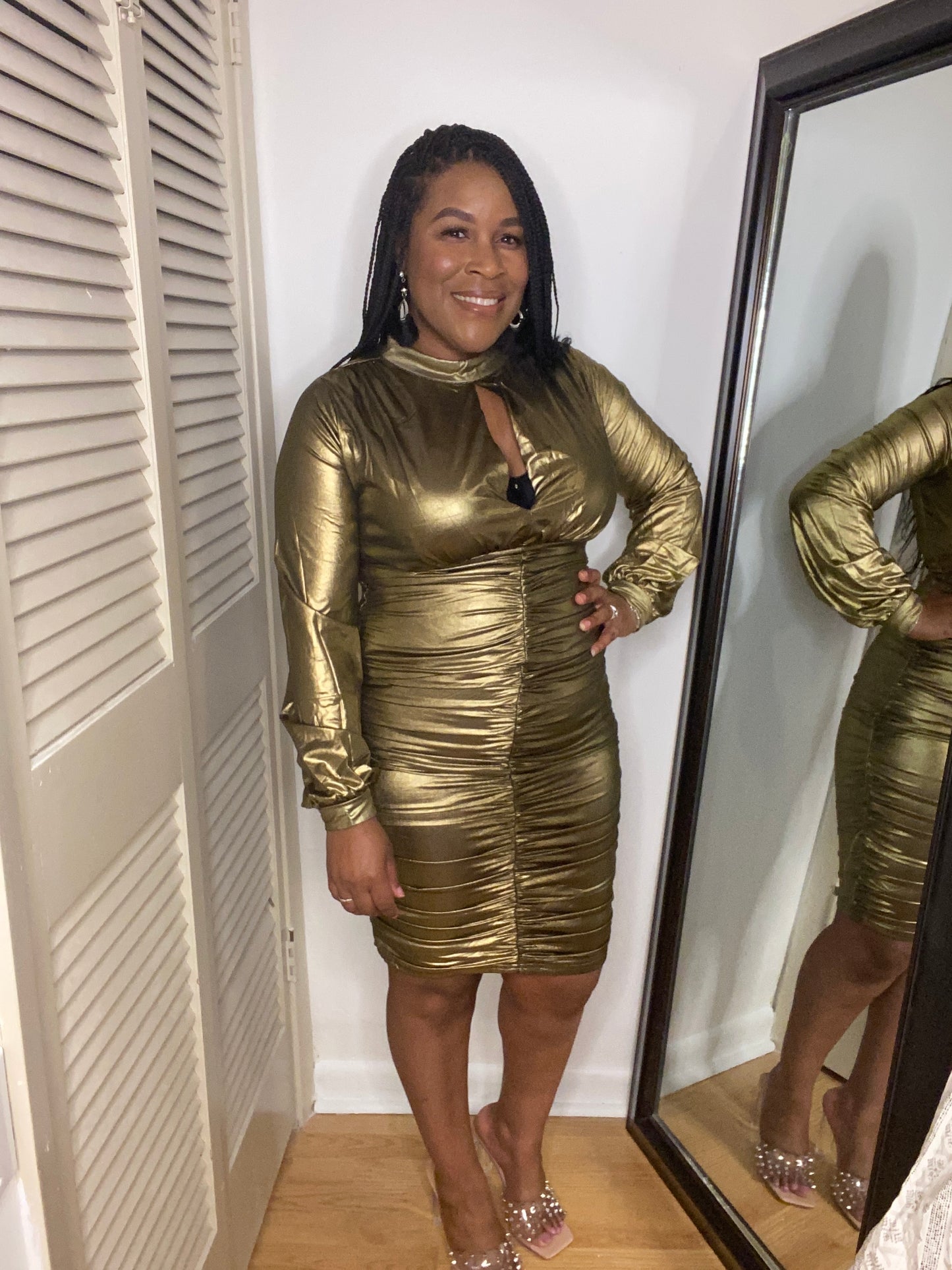 Bodycon Shimmer Dress