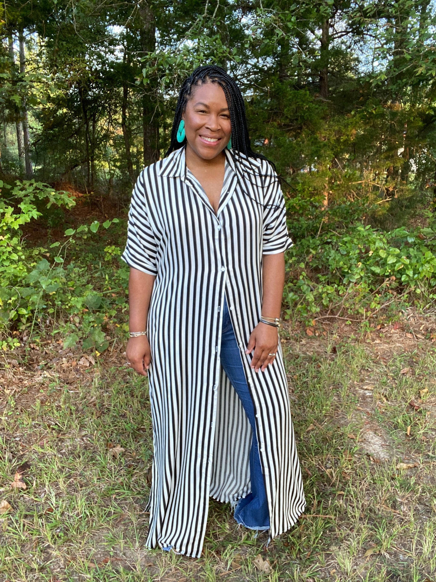 It's a Vibe Shirt Dress