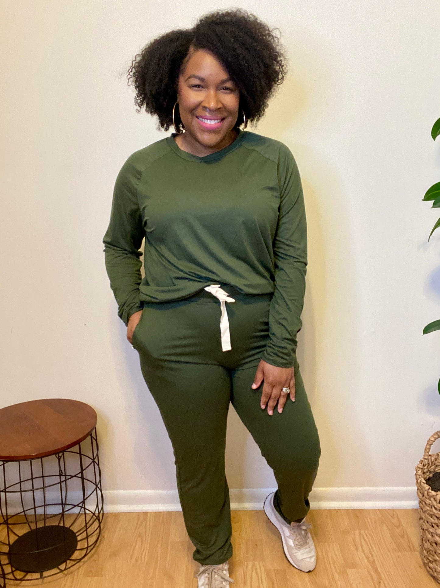 Olive Jogger Set