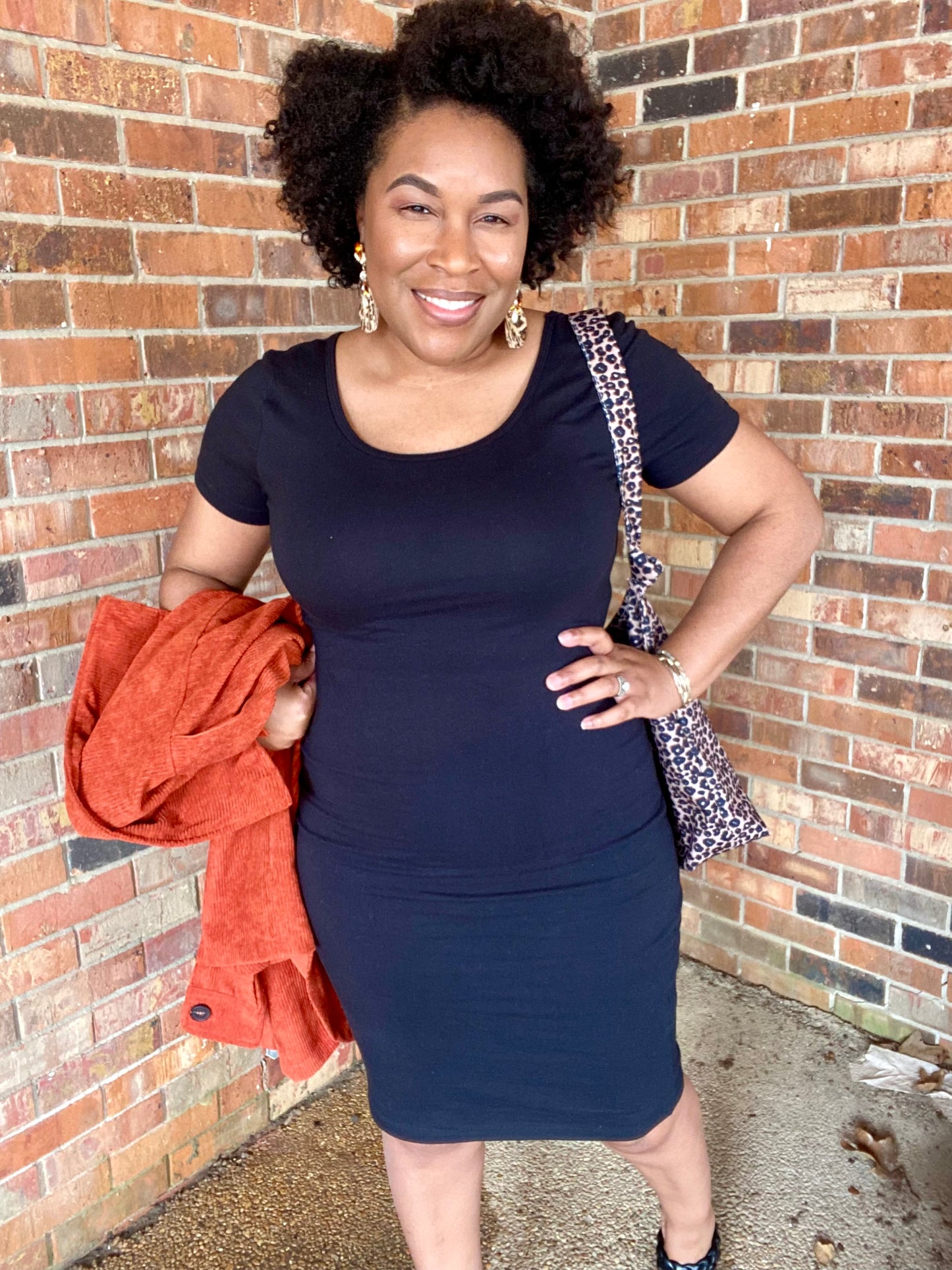 Black Bodycon Dress