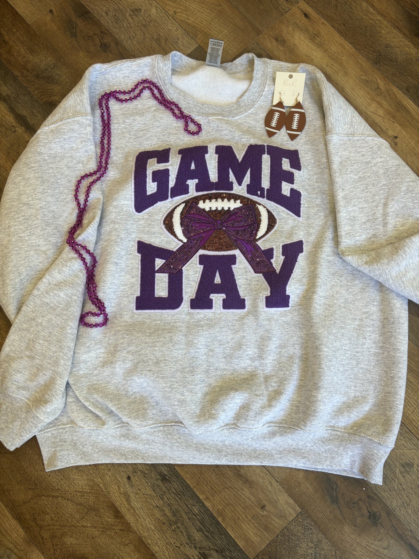 Purple Game Day Sweatshirt