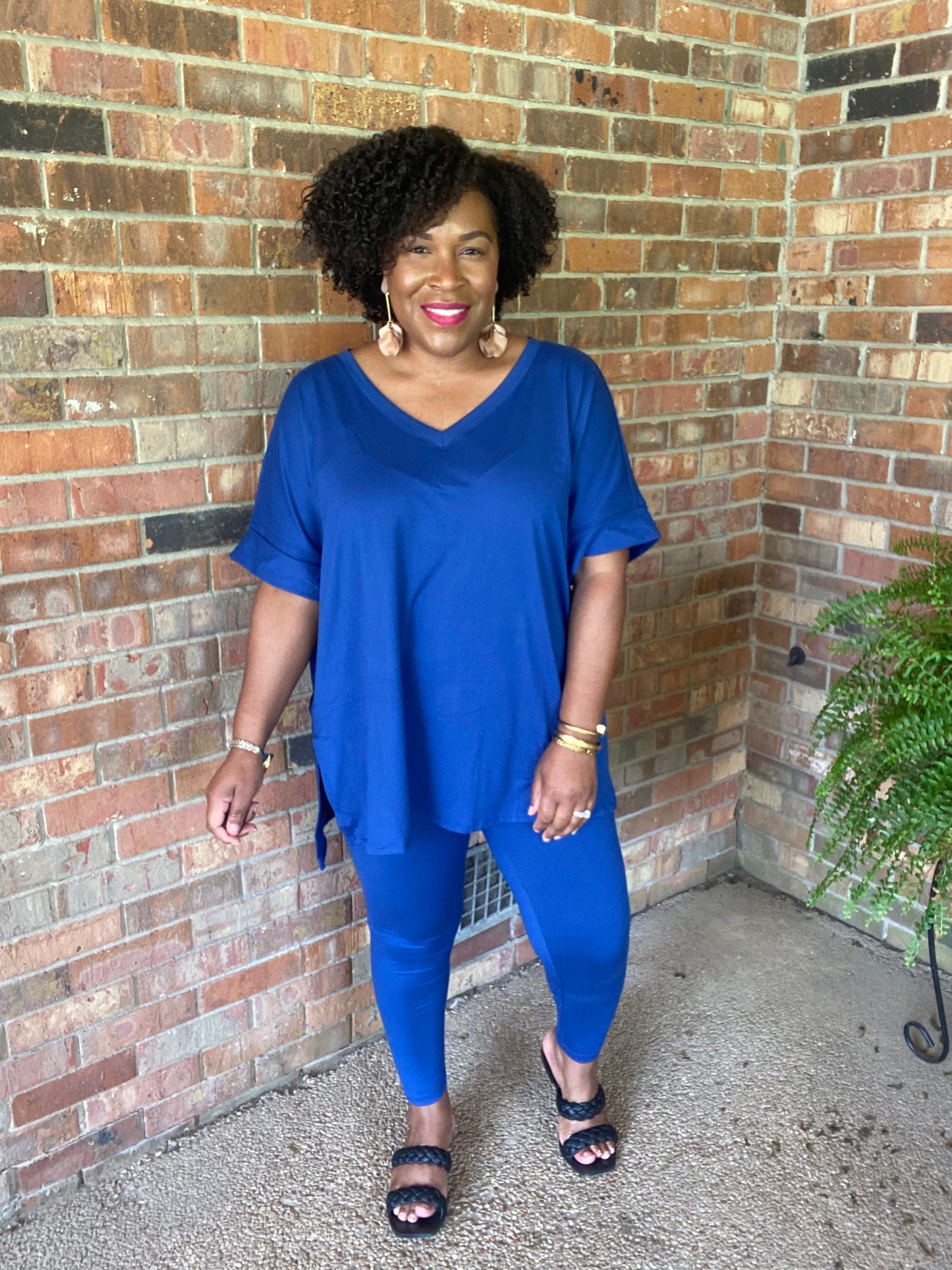 Light Navy Lounge Set