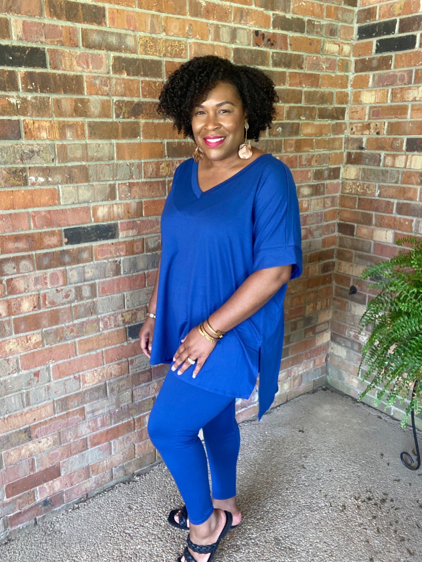 Light Navy Lounge Set
